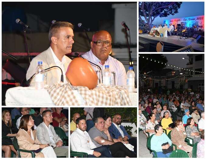 Imágenes del pregón/TA y Francisco Javier Santana.